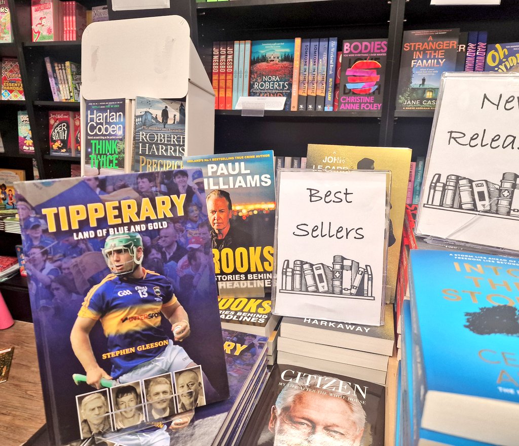 Class to see 'Tipp - Land of Blue &amp; Gold' as a best seller 🙌   Signed copies now in ✍️
●Dolan's SuperValu, Cahir 
●Easons: Thurles &amp; Nenagh
● Bookworm, Thurles
●Museum of Hidden History, Clonmel
● Ryan's, Upperchurch
● Nenagh bookshop 
●Premier sports, Cashel 
#GAA #book