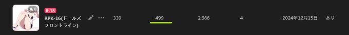 🔞RPK-16(ドールズフロントライン)
500入り...未満
よろしくお願いします😳
https://t.co/duzsIR4UjL 