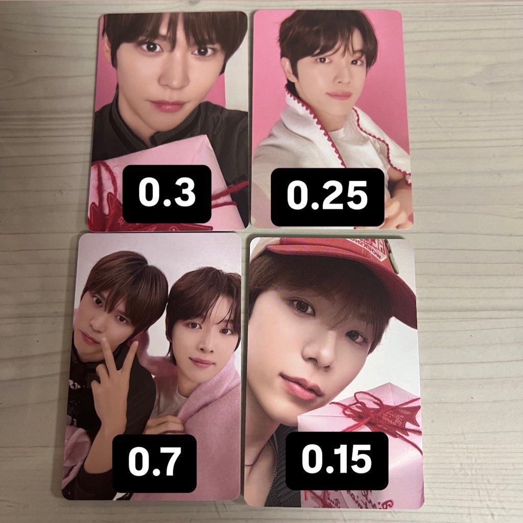 NADXI42's tweet photo. 라이즈 엔시티 127 웨이션 위시 라이즈 핑크 크리스마스 트레카 포카 양도

Sell ⭕️

Nct 도영 재현 마크 쟈니 정우 샤오쥔 헨드리 riize 성찬 쇼타로 은석 소희 교환 판매 wish 리쿠 nct dream wish photocard sell trading card pink christmas sm 에스엠 2024 광야 nct wish 영원즈 https://t.co/YW93ECy8ak