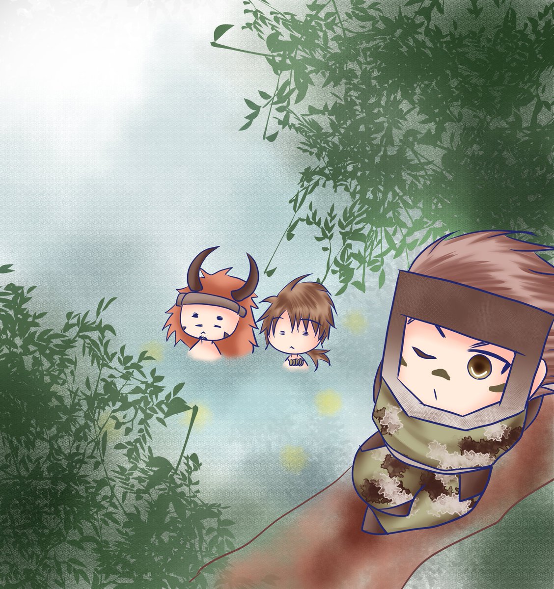 #ばさら版ワンドロワンライ
#第十三回戦国BSR版ワンドロワンライ2024
お題「ゆず湯」