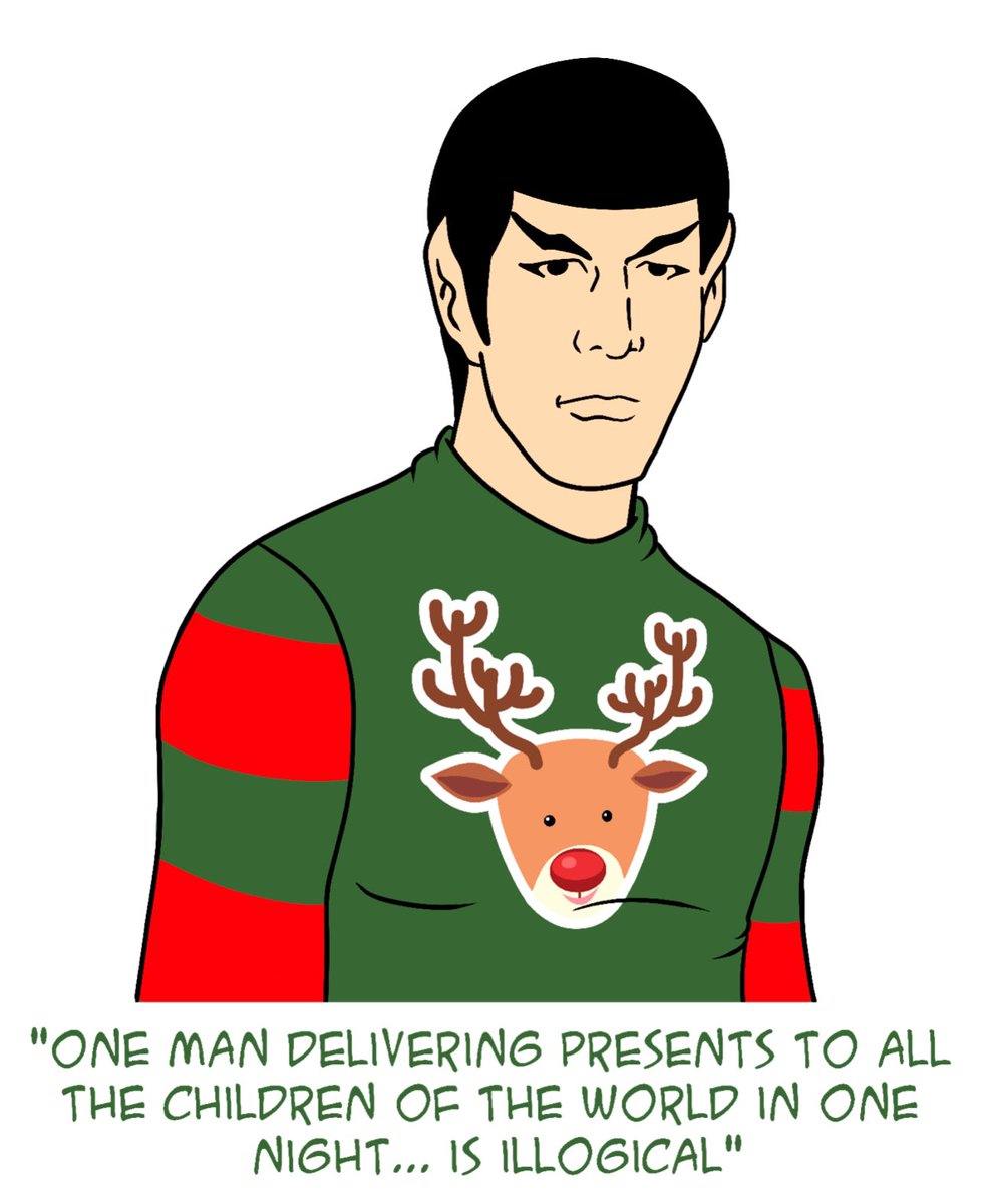To my fellow #StarTrek fans! Here are some digital Xmas cards you can send to your friends and family!! Hand drawn by myself!!

 artbydemilburn.myportfolio.com/work

#digitalart #startrekfanart #startrekart #christmascards #merrychristmas