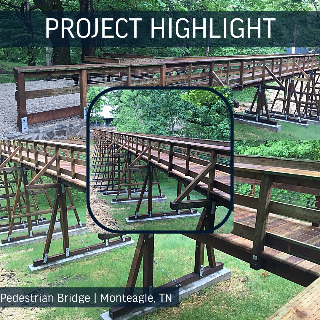 ERiggingcom's tweet image. Big thanks to Eric R. for sharing this stunning pedestrian bridge in Monteagle, TN! Built by Joseph&apos;s Remodeling Solutions, it features E-Rigging galvanized steel cable and fittings, blending security and scenery. A lasting connection for the community! 👏 #CustomerProject