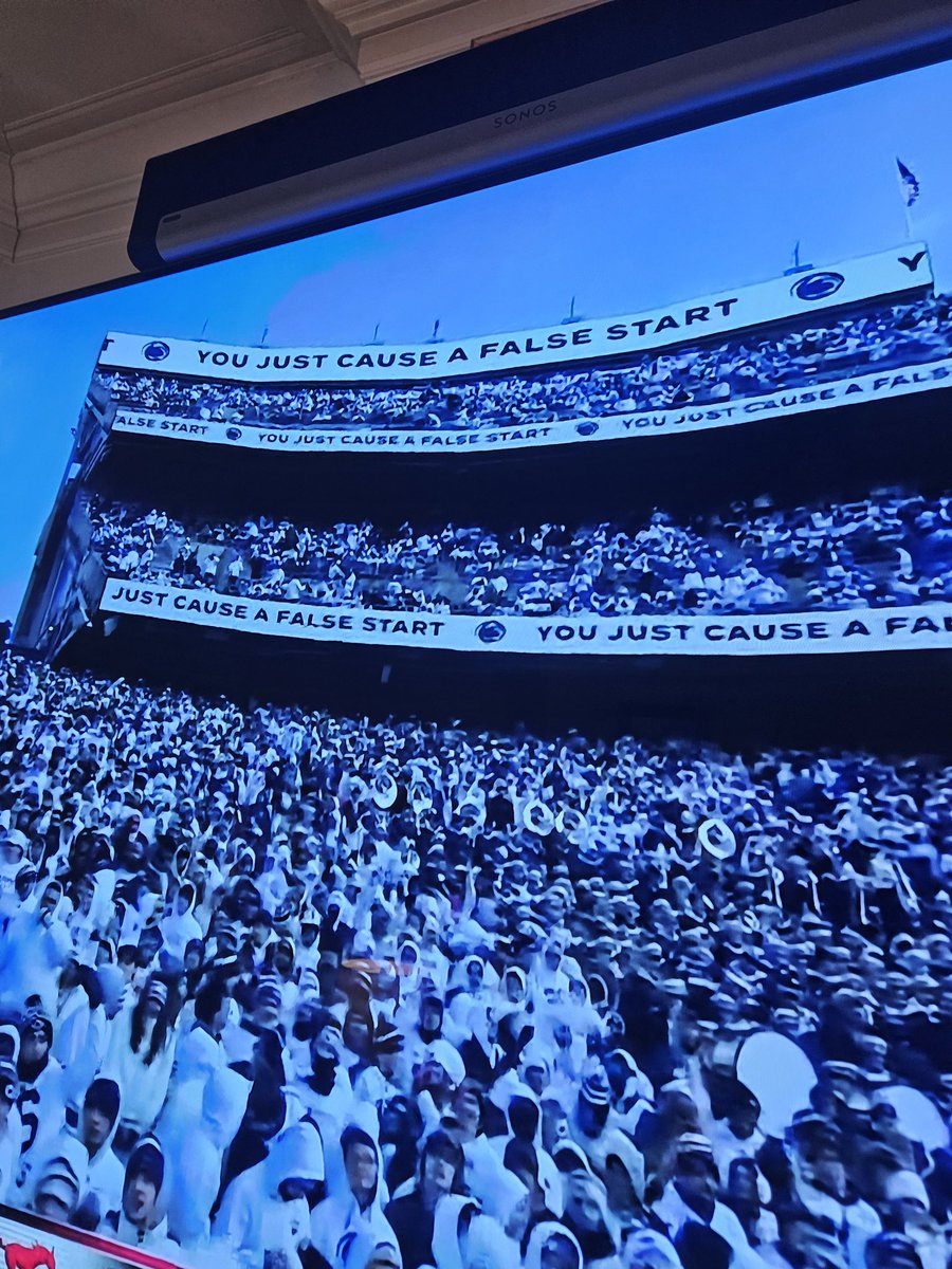 Mobsyncboss's tweet image. Great grammar, @PennStateFball