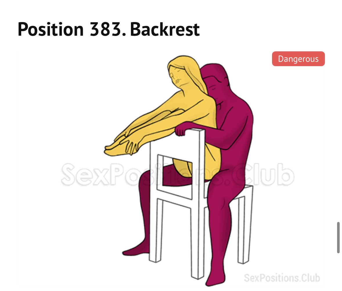 megsxzum's tweet image. position of the day: backrest