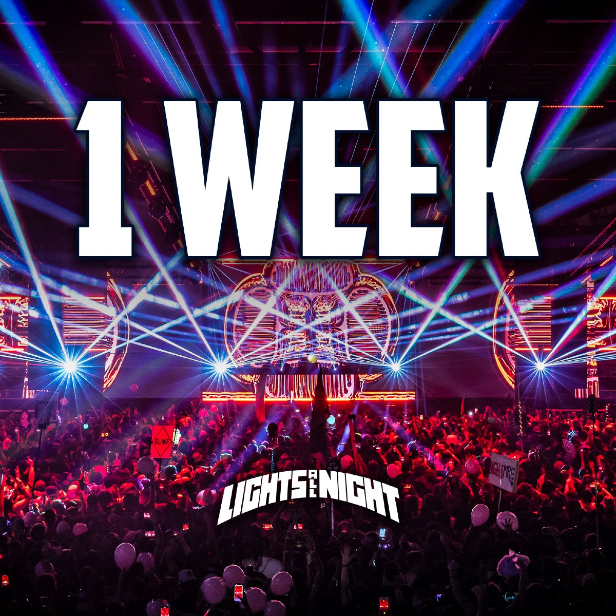LightsAllNight's tweet photo. We’re almost there! 7 MORE DAYS until we take over the Dallas! You coming or what?! 💃🕺✨ https://t.co/AWq3VOBLvX