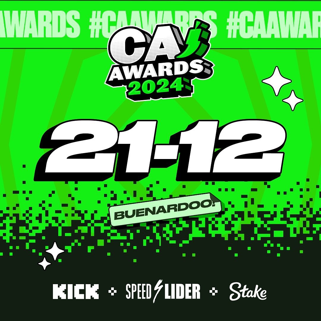 MuseoTwitch's tweet photo. HOY CA AWARDS⚡️🌶️

🗓️Sábado 21 de diciembre - 20hs🕗
🟢https://t.co/OeqVWjig3G

QUIEN GANARA EL STREAMER DEL AÑO?
 #CAAwards https://t.co/0Zd66oVvqC