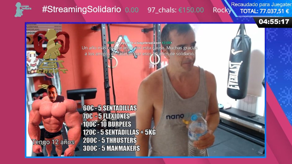 L3tCraft's tweet image. Gracias por acompañarnos una vez más @ESAT_Valencia. Os queremos ☺️
🌐 esat.es
#StreamingSolidario a favor de @juegaterapia.
➡️Estamos en nuestro canal de Twitch 💜