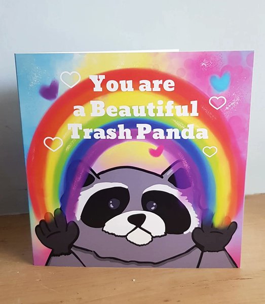 I just received Beautiful Trash Panda by The Haunted Bouncy Castle from green77green via Throne. Thank you! throne.com/hangry_trashpa… #Wishlist #Throne