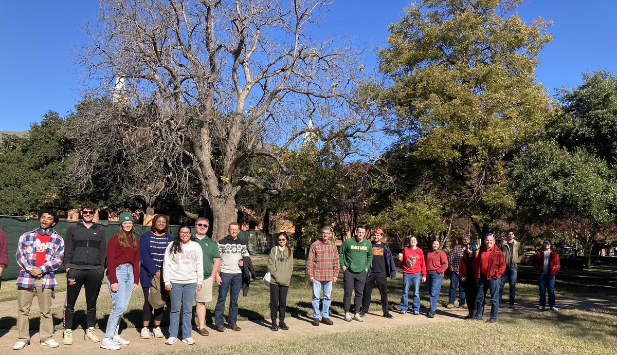 As the semester draws to a close, I am grateful to be able to have a wonderful group of 8 PhD students &amp; 2 undergraduates, and we are having fun learning with our physics and engineering buddies. Love our weekly lunches