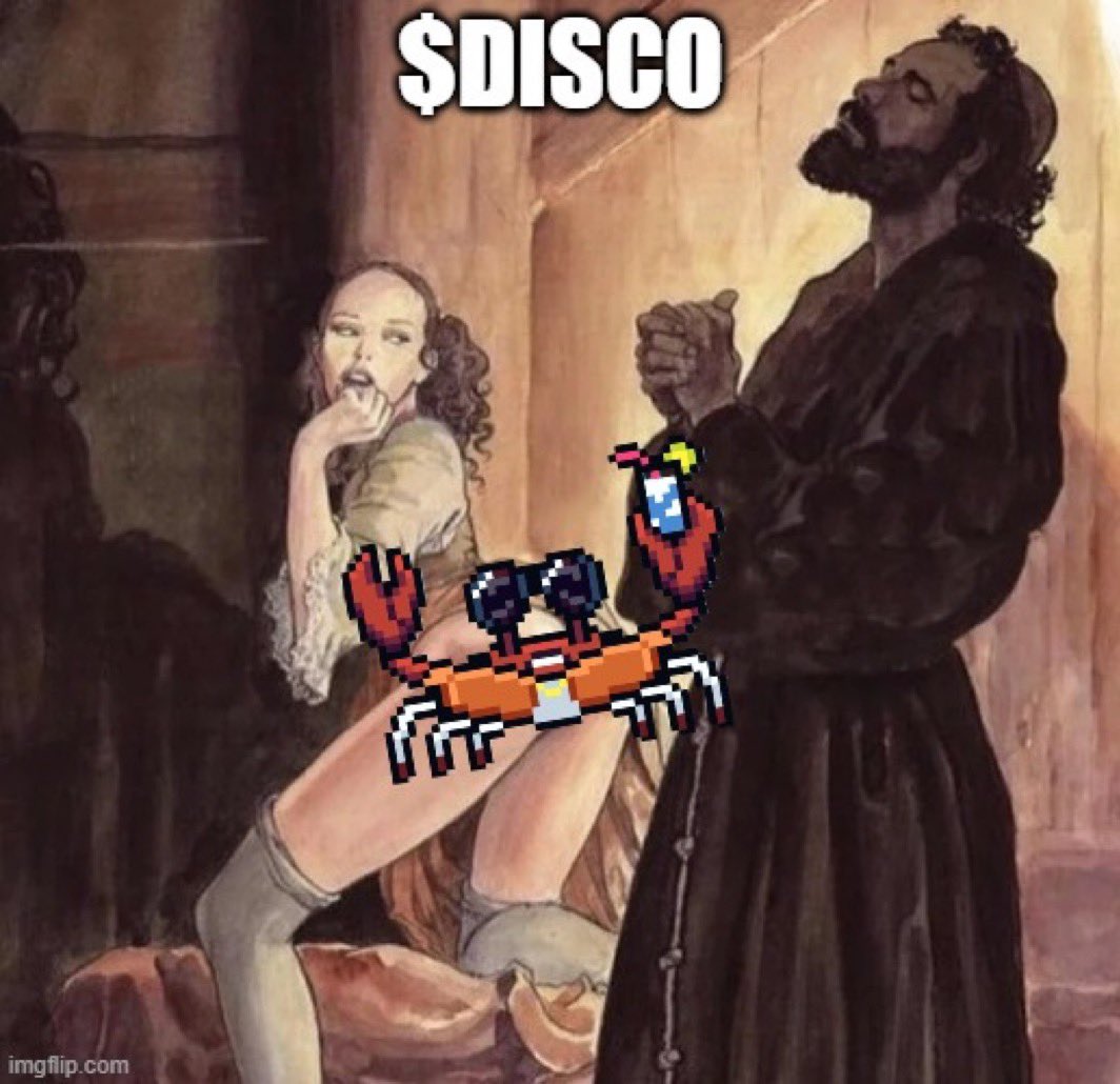 Resisting the urge to add more $disco to the dev wallet