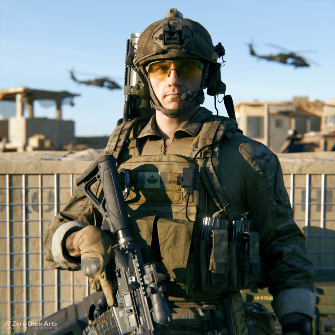 RealOscarMike's tweet photo. :// Standing by to stand by.
#COD #MILSIM #CSOR #Outpost #tactical #blender https://t.co/LR92pXfyDF