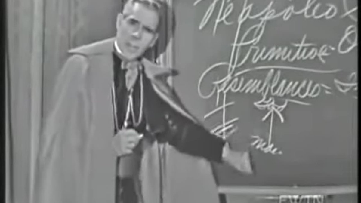 CatholicXenu's tweet image. Alright, who's got the Bishop Fulton Sheen Napoleon video