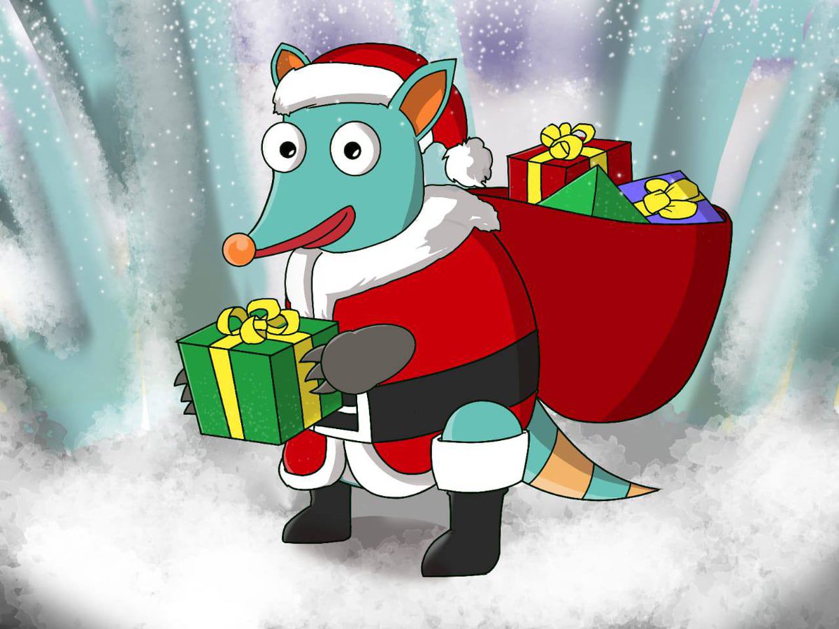 adilloworld's tweet photo. I can rob santa just to give my community bags early hehe 😉 https://t.co/XlX4kbpRCs