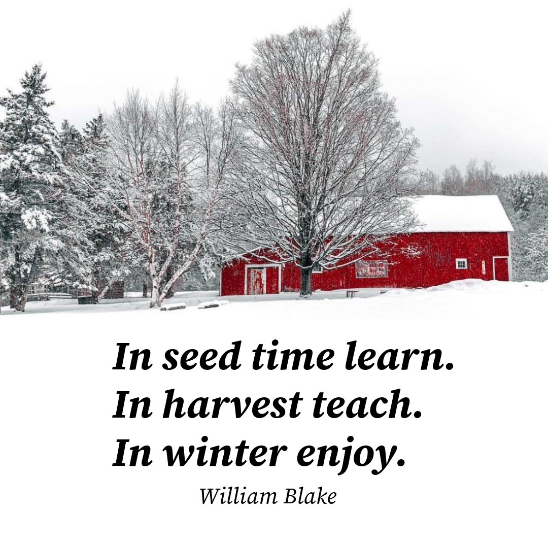 Today is the winter solstice. For some, farm duties continue all winter, either in frigid or warmer climates. For others, it is a time to rest, enjoy the cold and snow, and plan for the spring. Whatever winter solstice means for you, we wish you a peaceful, productive season.