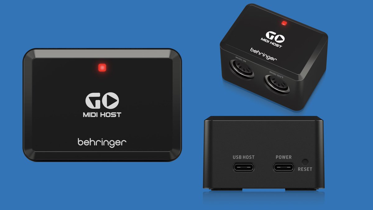 synthanatomy's tweet image. Behringer releases Go MIDI Host, new MIDI device turning USB into 5-pin MIDI signals: synthanatomy.com/2024/12/behrin… 
#behringer #behringergomidihost #midiinterface #midi #synthanatomy
