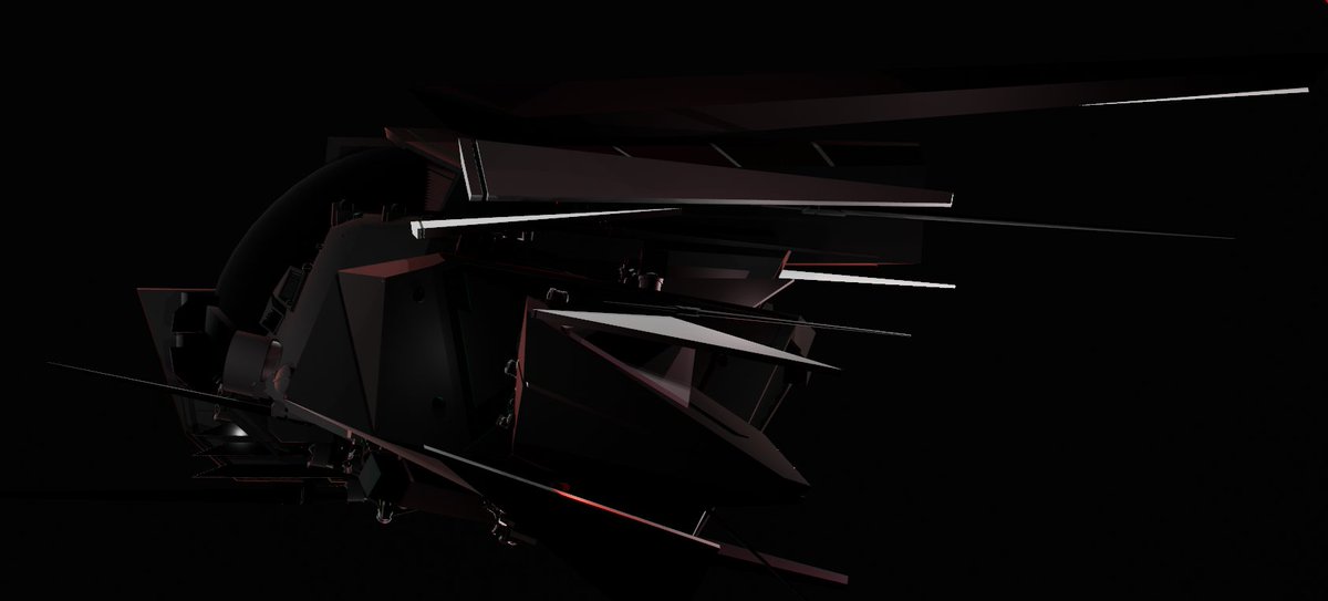 ZRelozer's tweet photo. raven hunter (W.İ.P) #3D #Engineering #machine #3dart #3DS #blender #Mecha #spacejet #SpaceShip #space #traveler #spacedesign. #spaceshipdesign #art #scout #spacescout #solidmodel https://t.co/2qcUeAVzKo