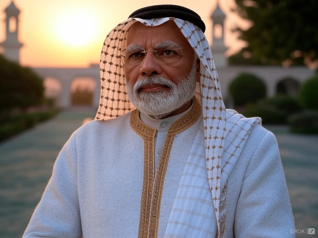 abhigya80451344's tweet image. #Modani 
@narendramodi 
#grok
#ModiInKuwait 
@ANI