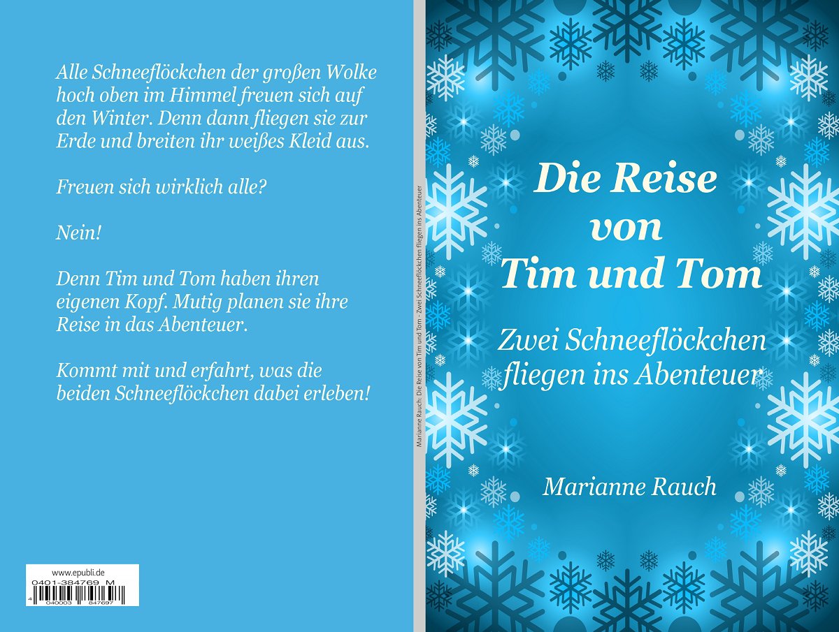 bit.ly/363Fd5O Die Reise von Tim und Tom Zwei Schneeflöckchen fliegen ins Abenteuer
Eine Wintergeschichte, die in einer großen Wolke hoch oben im Himmel beginnt.
#allerliebsteskinderbuch #wintergeschichtenzauber