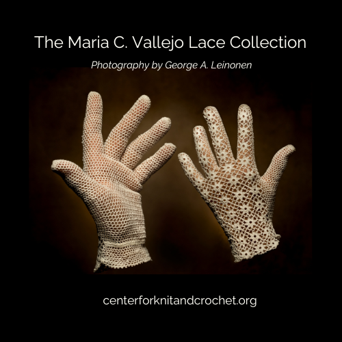 CtrKnitCrochet's tweet image. With tonight being the longest of the year, let’s #stargaze! 🌟These incredible #crochet gloves are a part of CKC’s Maria C. Vallejo Lace Collection. Learn more about these gloves and the entire collection at centerforknitandcrochet.org. #MCVCollection #TextileArt #FiberArts