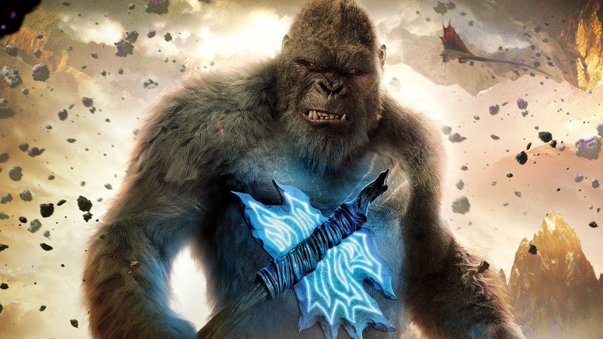 HYPEX's tweet photo. KONG WILL LIKELY BE A BOSS LATER THIS SEASON 🔥

Fortnite are working on a Boss codenamed "Banana" that Growls, Roars &amp; Thumps. [VIA @Loolo_WRLD] https://t.co/dkZuyqakZe