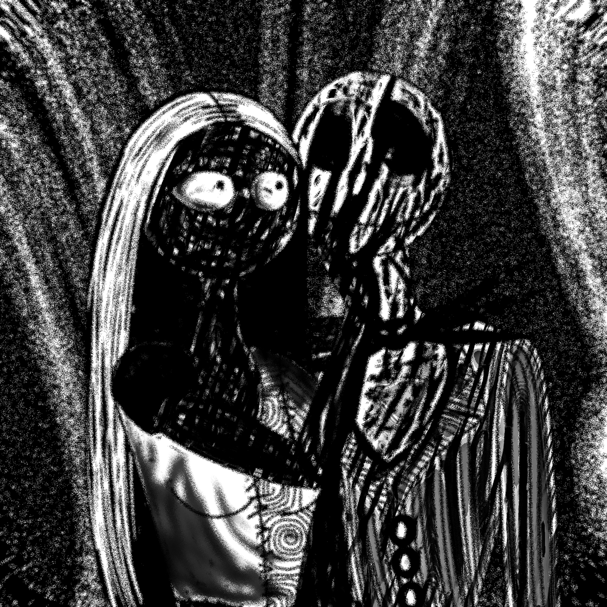 cvntzslasher's tweet photo. Sally and Jack Skellington Fanart
/-/SICKLERS/-/
#nightmarebeforechristmas #fanart #sallynightmarebeforechristmas #jackskellington #horrorart #gritty #digitalart #glitchart #trippyart #drawing #illustration #art #darkart #goodbyedespair https://t.co/9PSiOMXYqj
