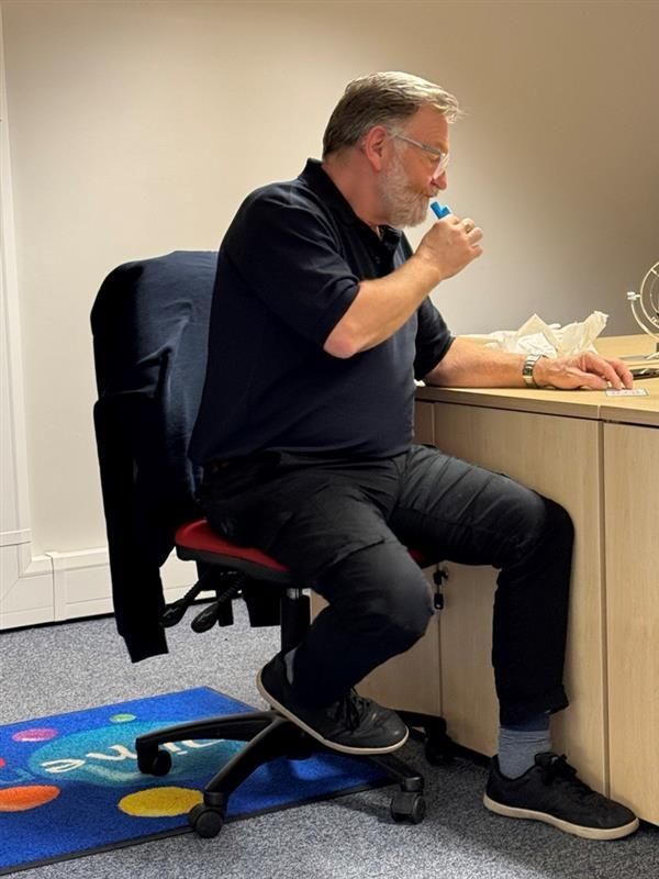 We had great fun at our Christmas Lunch, playing 90's Kazooke. We were a mixed-ability group when it came to playing the Kazoo! 🤣 🎄 🎵 

Here's a sneaky peek at our newly painted office too!