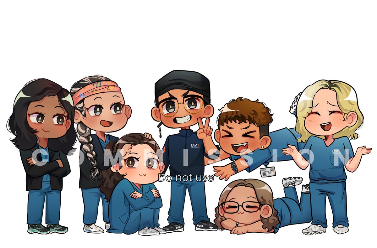 awk_wartt's tweet photo. recent group chibi comms ! >:)) https://t.co/NQGswc208b