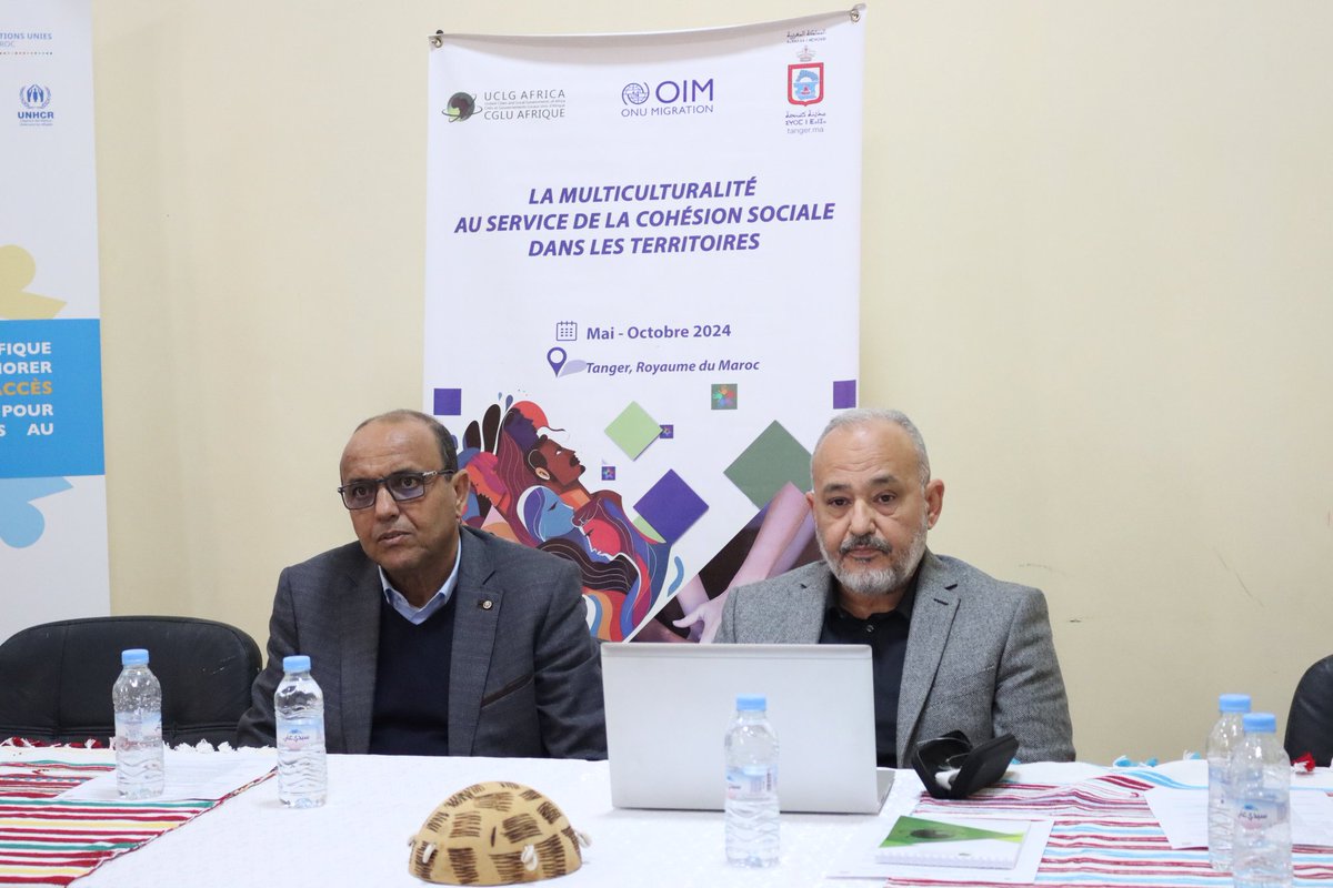 UCLGAfrica's tweet image. La journée du 19 décembre a aussi été marquée par une table ronde avec les acteurs locaux de l'éducation autour de la pérennisation du vivre-ensemble à travers la promotion des valeurs de #tolérance chez les jeunes de Tanger 🌍#MigrationMPTF #Multiculturalité #Cohésion