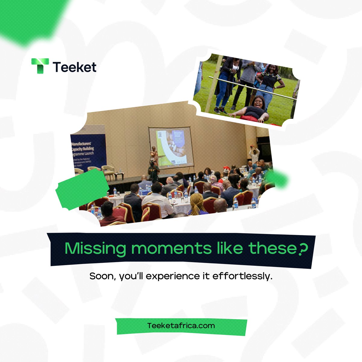Teeketafrica's tweet photo. Connecting, laughing, celebrating - every moment matters.

#Teeket #TeeketAfrica https://t.co/YTkijutw3W