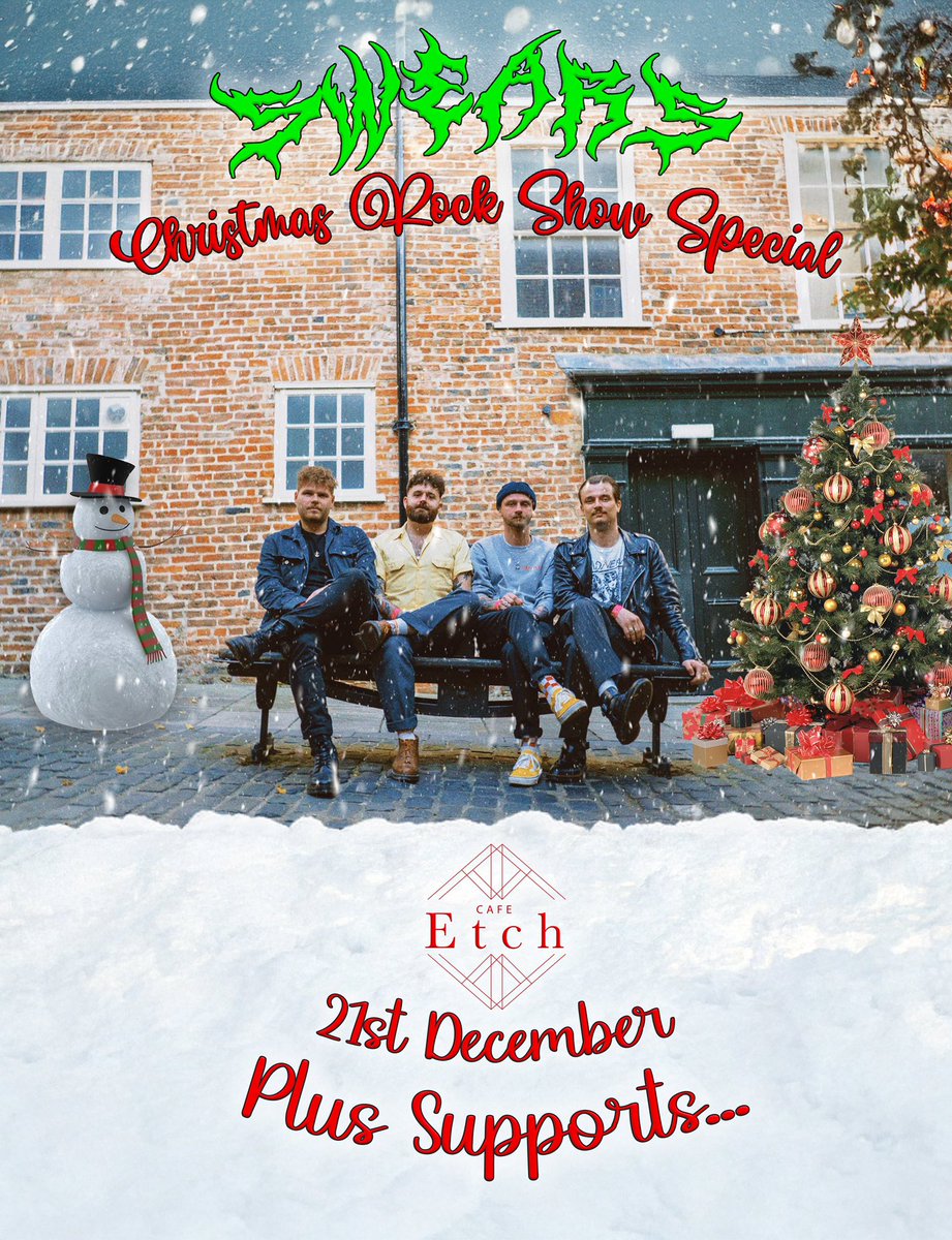 XMAS PAR-TAY TONIGHT!! 🎅🏻🤘🏼

<a href="/CafeEtch/">Cafe Etch (Middlesbrough)</a> // Doors 7:30pm // <a href="/weareemubanduk/">EMU</a> kick things off ⚡️ 

TICKETS: seetickets.com/event/swears-e…