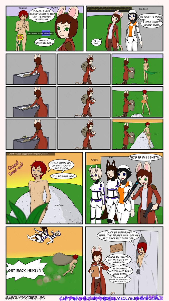 (178) Beggar's perfectly reasonable request (slightly nsfw: conveniently covered nudity)
#RimWorld