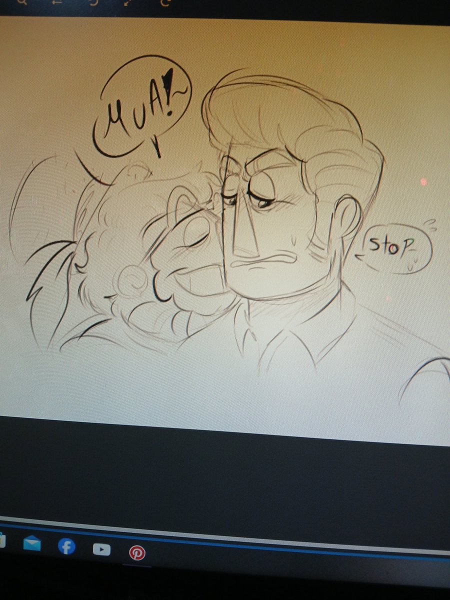 Sr_Mantecaaa's tweet image. And to finish I drew the two fools💖

#puppetverse #ocxcanon #muppetmayhemoc