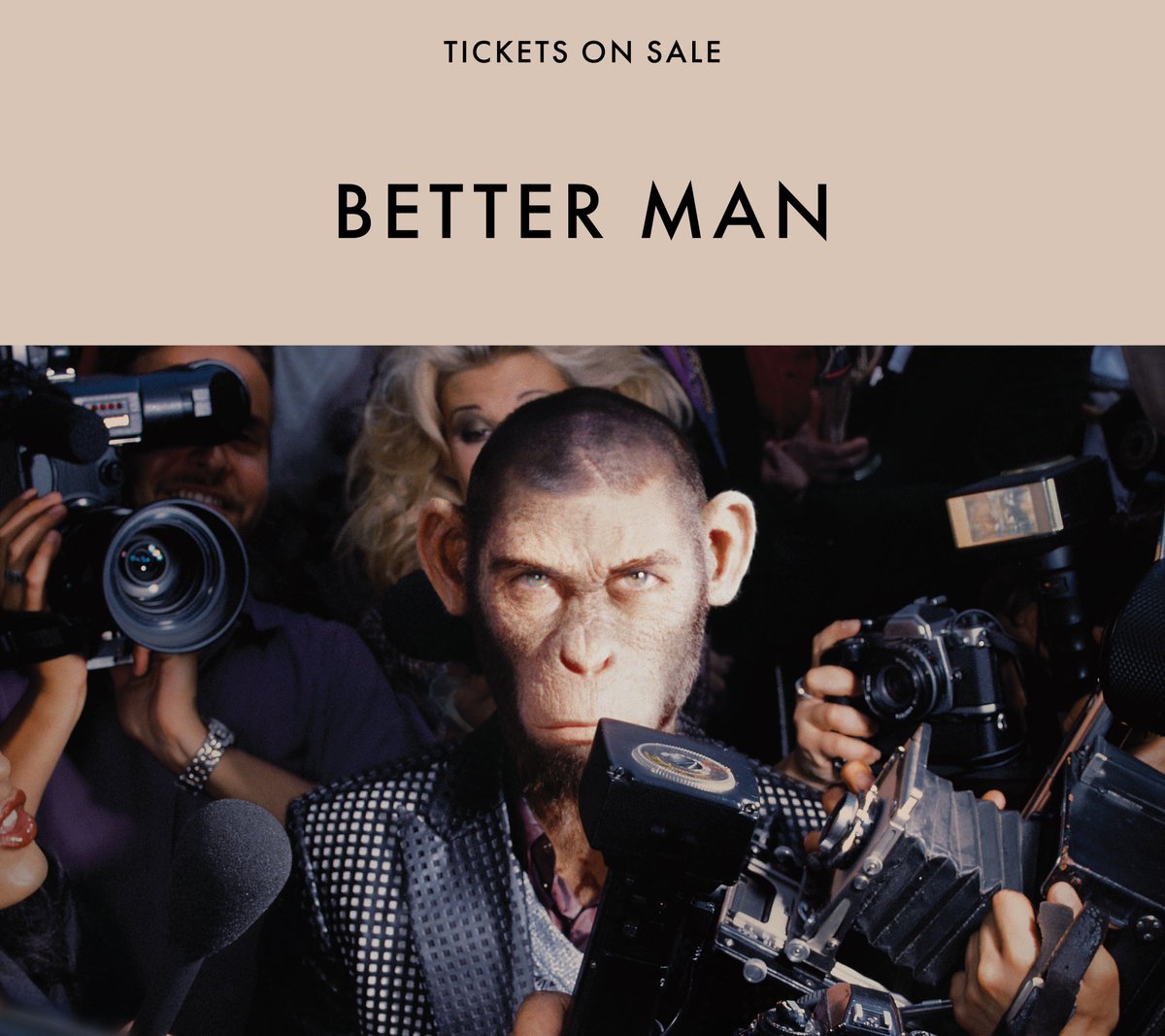 CurzonRichmond's tweet photo. This week at Curzon Richmond:
🐵 From Boxing Day, Robbie Williams's biopic, BETTER MAN
and CONCLAVE and QUEER continue
🎟️🎟️👉 https://t.co/N6BOqW58KI https://t.co/7ADwDlSwPb