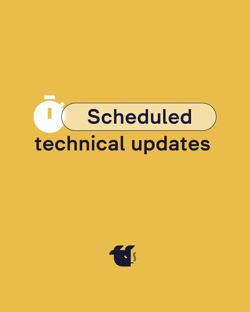 WhiteBIT_NG's tweet photo. ⚙️ Dear users,
Our website will be down for scheduled maintenance (on the 22nd of December at 03:00 UTC). Please plan all your financial operations beforehand.
Stay tuned to receive our latest updates! https://t.co/w89vMIYmCB