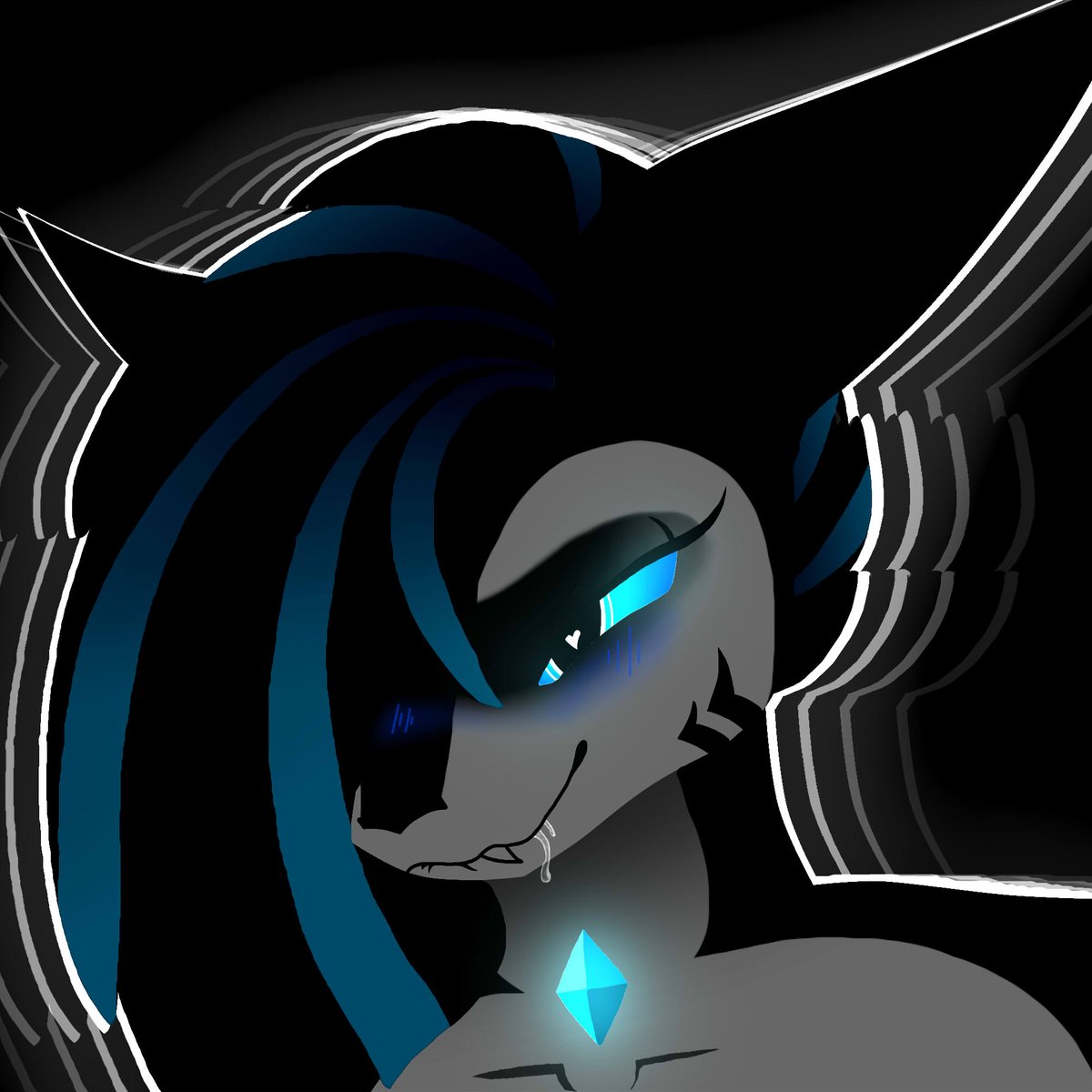 If there is one thing i love about #vore, its romance and displays of passionate love with big #sizedifference between partners.

The image of a giant dragoness and her tiny lover, giving him grand displays of love and affection, slurping him up inside her mouth with one kiss~