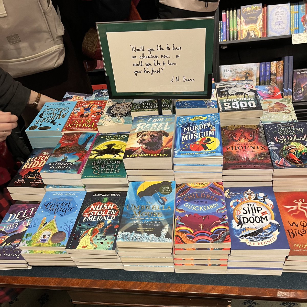 Xmas presents? Signed copies of my books are in:

🎄 <a href="/Hatchards/">Hatchards</a> 
🎄 <a href="/WaterstonesPicc/">Waterstones Piccadilly, London</a> 
🎄 <a href="/GowerKids/">Waterstones Gower St Kids</a> 
🎄 <a href="/WaterstonesKR/">WaterstonesKingsRd</a> 
🎄 <a href="/PrimroseHillBks/">Primrose Hill Books</a> 
🎄 <a href="/Dauntbooks/">Daunt Books</a> 
🎄 <a href="/SouthwoldBooks/">Southwold Books</a> 
🎄 <a href="/AldeBooks/">Aldeburgh Bookshop</a> 

#christmasgifts #christmasgiftideas #signedbooks <a href="/MacmillanKidsUK/">Macmillan Children's Books</a>