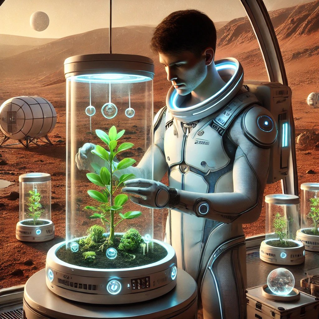 LievSandoval's tweet photo. "Cultivando vida en Marte: un pequeño paso para la humanidad, un gran salto para la naturaleza. 🌱🚀
¿Qué significa para ti llevar la esperanza de la Tierra a otros planetas? Comparte tu visión sobre el futuro de la exploración espacial."

#VidaEnMarte #ExploraciónEspacial https://t.co/vlqop3d8pU