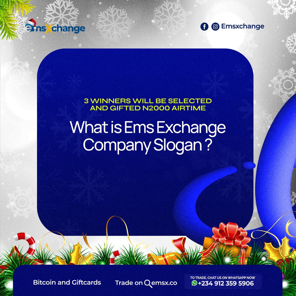 Count Down 05 days to Christmas 🎄
What is our company slogan?

3 people with the correct answer will be Gifted 2000 airtime each.