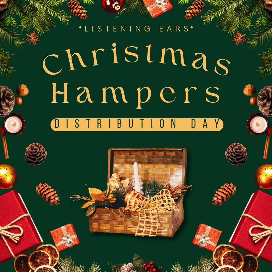 Listening_Ears's tweet photo. With thanks to @Welltower we are distributing free food hampers to 50 families this Christmas https://t.co/4cKYq2j7xU https://t.co/sHOyv5tg2T