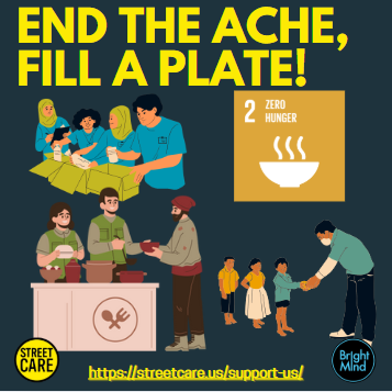 StreetCareOrg's tweet photo. Every meal is a chance to fight hunger. 🍽️ Together, we can nourish, spread hope, and create a world where no one goes hungry. Let’s take action and make a lasting difference! 💛

👉 Join us: https://t.co/MI5AlLAiyR

#StreetCare #HungerRelief #FeedHope #NourishChange https://t.co/q0xqWbAmHS