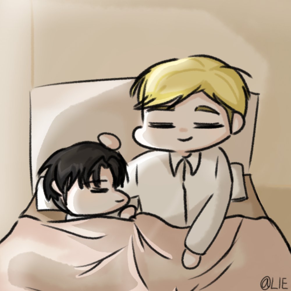 Levi_love_Erwin's tweet photo. #에루리_전력_60분
#eruri 
에루리의 평화로운 아침☺️ https://t.co/dQHGqlspev