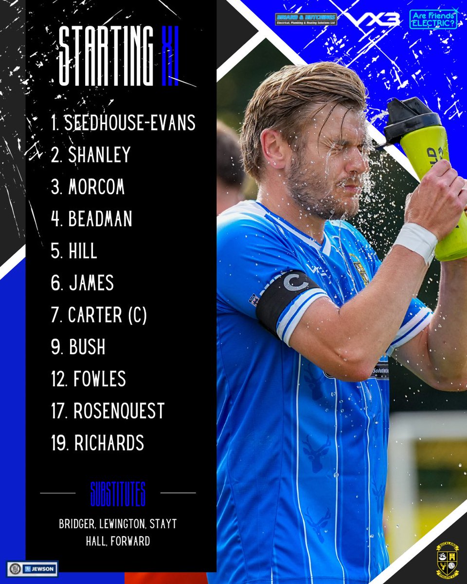 Buckland Athletic (@officalbafc) on Twitter photo ๐ฆ | Starting XI
How we line up in this afternoonโs <a href="/_WesternLeague_/">Western League</a> fixture with <a href="/PaultonRoversFC/">Paulton Rovers</a> ๐ค
โฐ Kick off in 30 minutes
#UpTheBucks ๐ฆ ๐ฆ | Starting XI
How we line up in this afternoonโs <a href="/_WesternLeague_/">Western League</a> fixture with <a href="/PaultonRoversFC/">Paulton Rovers</a> ๐ค
โฐ Kick off in 30 minutes
#UpTheBucks ๐ฆ