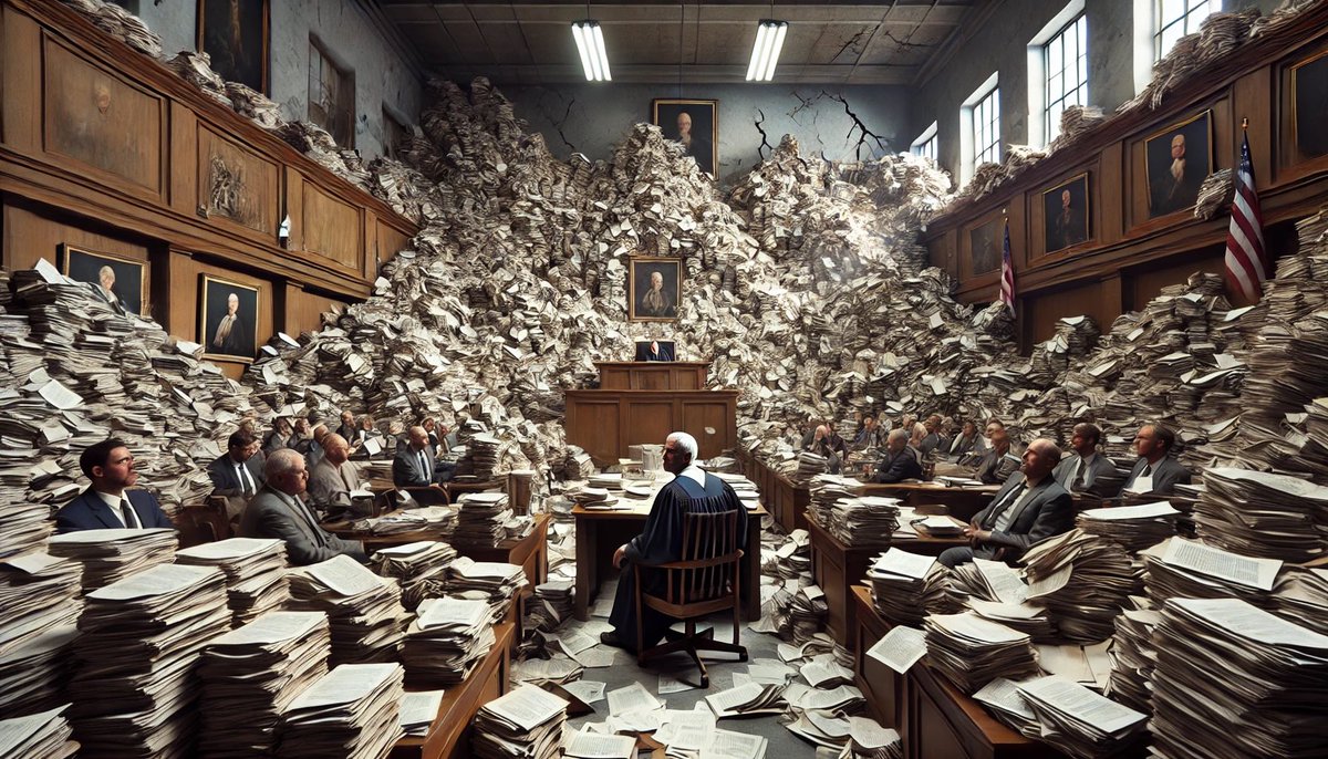 JoseMarioMX's tweet photo. En 2025, México enfrentará el colapso de su sistema judicial: cientos de jueces y magistrados sin experiencia llegarán a tribunales desbordados, con 1.9 millones de casos acumulados y derechos fundamentales en juego. Prisión preventiva, despidos injustificados, amparos contra abusos de autoridad… ¿Quién protegerá a los ciudadanos cuando quienes deben impartir justicia ni siquiera entienden cómo opera un juzgado?

La reforma judicial no sólo debilitó al Poder Judicial; puso en riesgo la libertad, el patrimonio y la dignidad de millones. Un juez sin preparación no es solo ineficaz: es una amenaza. La justicia en manos inexpertas se convierte en injusticia. ¿Cómo reparar el daño cuando se condena mal, se resuelve tarde o se ignora un derecho?

El caos judicial no es una predicción, es una realidad en construcción. La sociedad debe exigir jueces competentes, reformas sensatas y, sobre todo, un sistema que proteja derechos, no que los ponga en peligro. El colapso de la justicia será el colapso de nuestra democracia. ¿Estamos preparados para enfrentar las consecuencias?