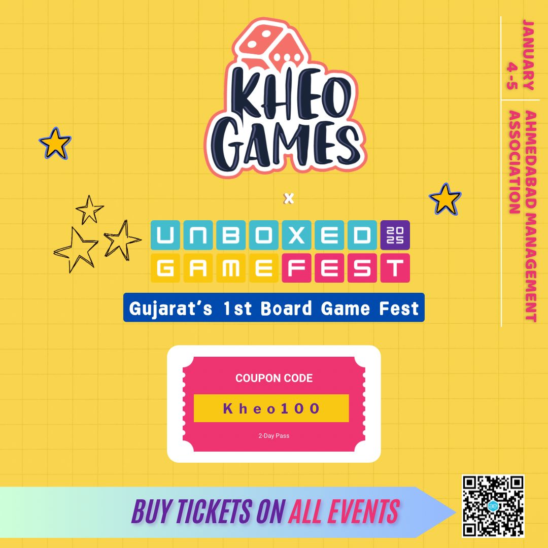 We are thrilled to partner with Unboxed Game Fest 2025! 🎉Get ready for exclusive Kheo Games x Unboxed goodies, epic gameplay, and surprises you won’t want to miss! 🕹️🔥 Join us on Jan 4 &amp; 5 and let’s play the future of gaming together!
#unboxedgamefest2025 #kheogames #boardgames