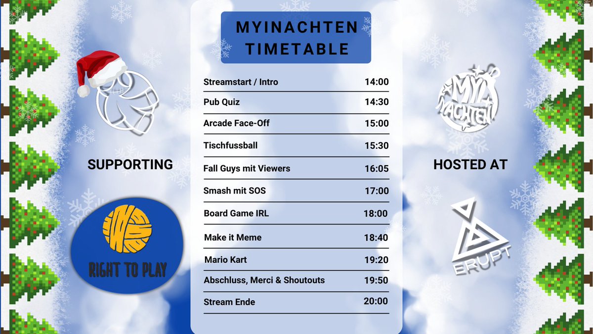 mYinsanity (@myinsanitych) on Twitter photo 🚨 ATTENTION 🚨
Exciting updates for our charity event happening TOMORROW! 🎉
We’ve got a packed day of fun activities planned just for you, and you can be part of it however you’d like:
📍 Join us in person at <a href="/erupt_lounge/">Erupt Lounge</a>, where the action happens live—we’d love to see you 🚨 ATTENTION 🚨
Exciting updates for our charity event happening TOMORROW! 🎉
We’ve got a packed day of fun activities planned just for you, and you can be part of it however you’d like:
📍 Join us in person at <a href="/erupt_lounge/">Erupt Lounge</a>, where the action happens live—we’d love to see you