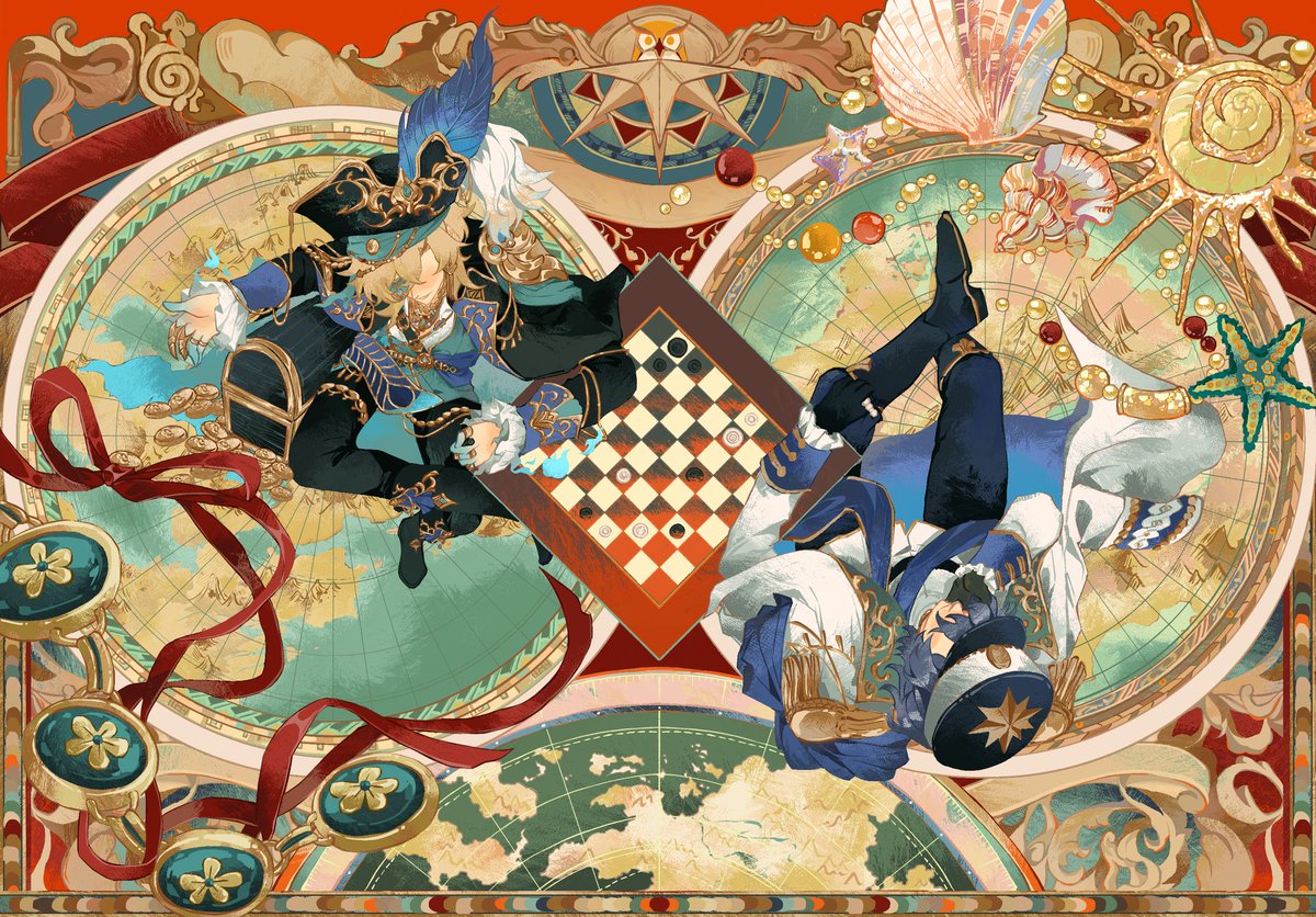 teapot1005's tweet photo. #ratiorine #レイチュリ
赶在两天内画完了🏴‍☠️ https://t.co/6m9ysAzMR7