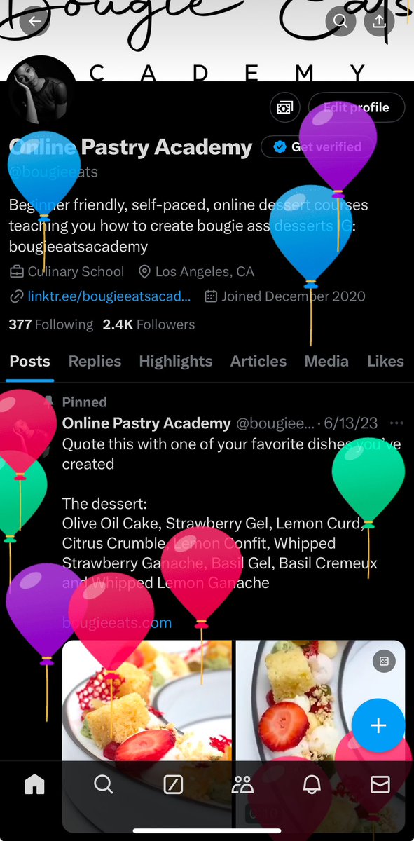 Online Pastry Academy tweet media