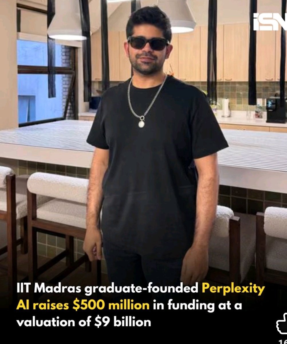 chauhantwts's tweet photo. >an electrical engineer from IIT 
>missed switching to cs by 0.01 points.
>self taught ml &amp; aced the toughest ml exam
>worked at openAI &amp; deepmind
>created perplexity 
>&amp; the rest is history. https://t.co/OV3XnvACq8