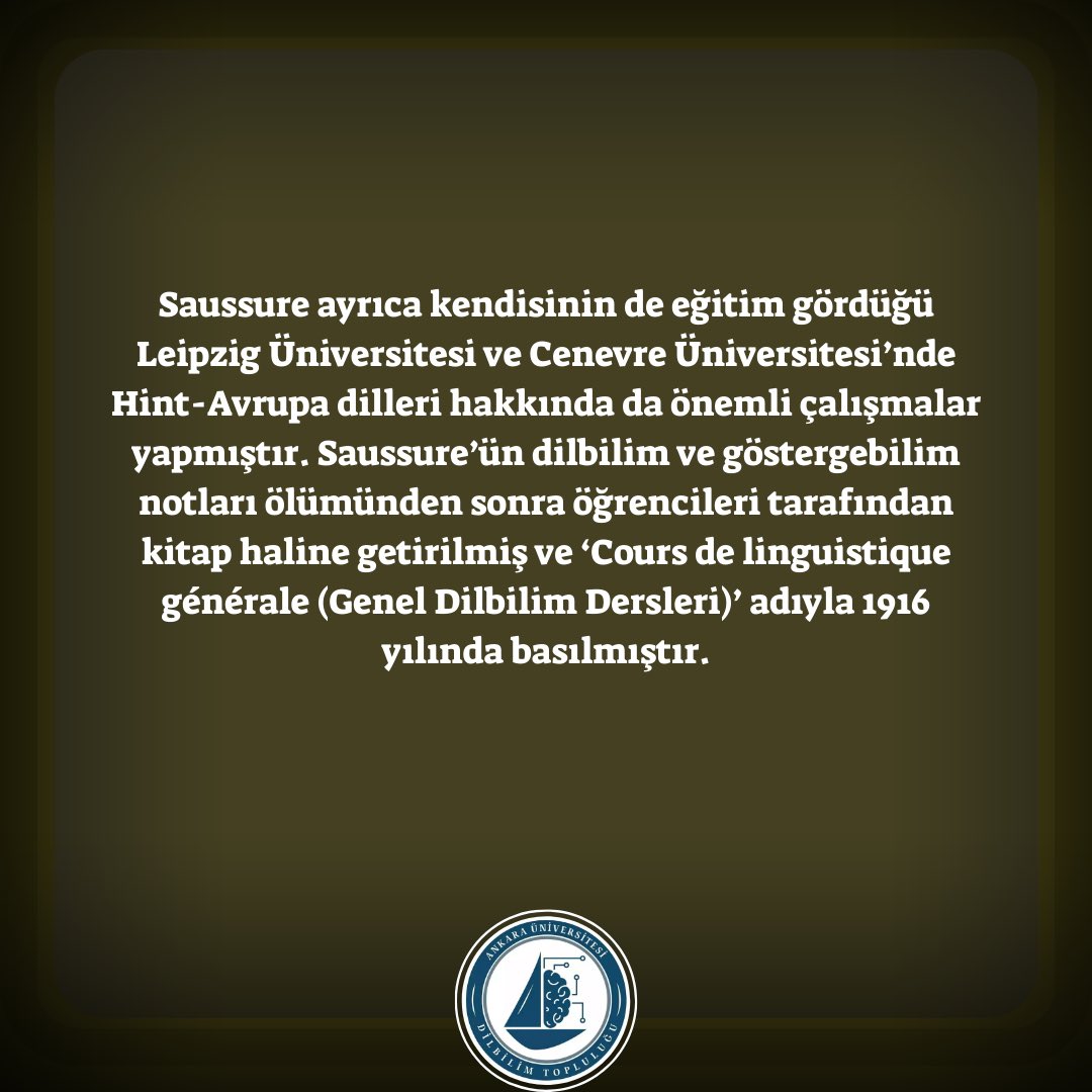 Ankara Üniversitesi Dilbilim Topluluğu (ADİT) tweet media