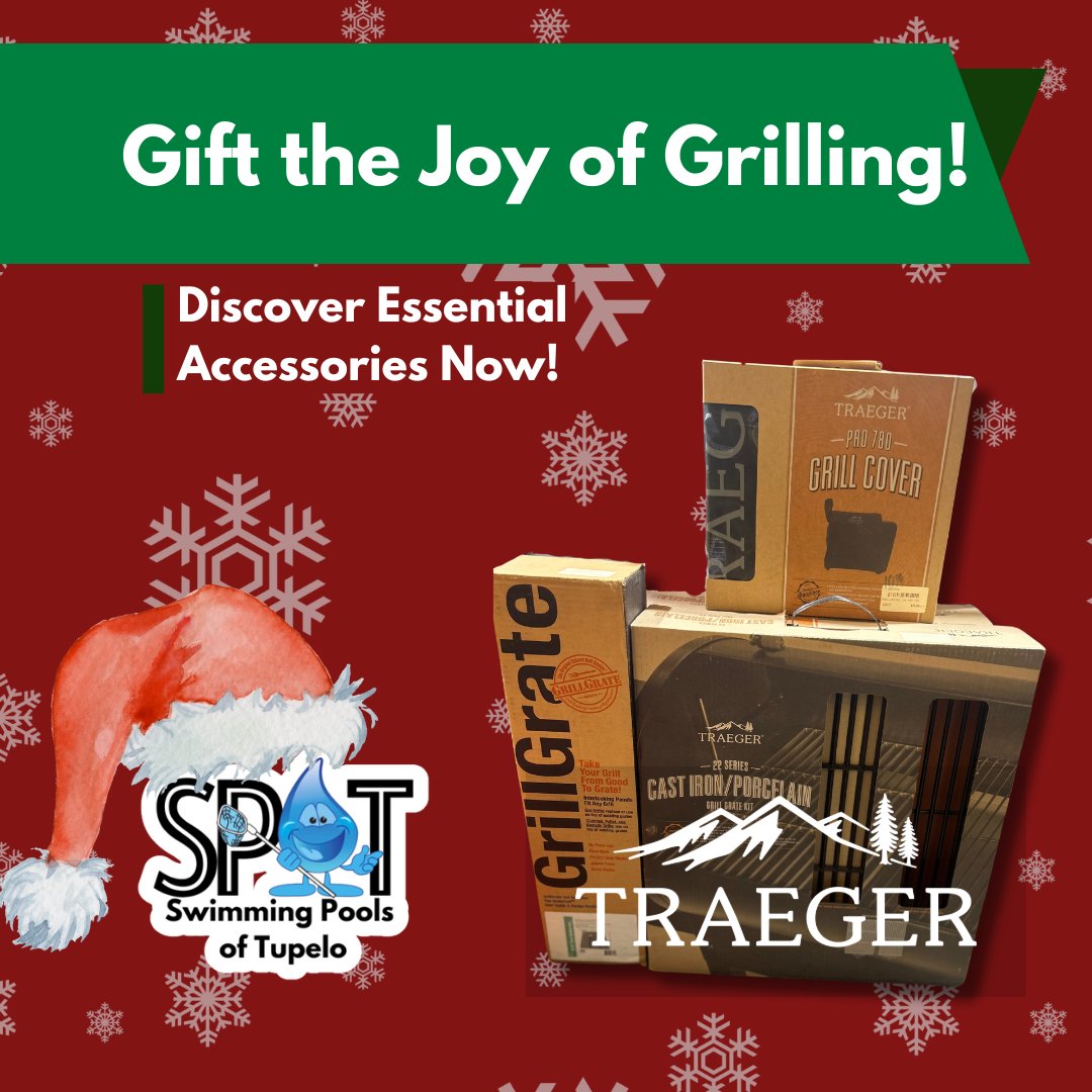 PoolsofTupelo's tweet image. Give the gift that keeps on grilling! We’ve got everything you need to turn chilly nights into sizzling cookouts!

poolsoftupelo.com

#grill #poolsoftupelo #grillingseason #grillaccessories